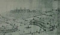 An illustration from Concours pour l'Exposition universelle de 1900; projets exposés au Palais de l'industrie (1895)