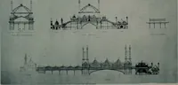 An illustration from Concours pour l'Exposition universelle de 1900; projets exposés au Palais de l'industrie (1895)