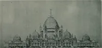An illustration from Concours pour l'Exposition universelle de 1900; projets exposés au Palais de l'industrie (1895)