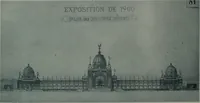 Picture 127 of 194 from Concours pour l'Exposition universelle de 1900; projets exposés au Palais de l'industrie (1895), leaf 93