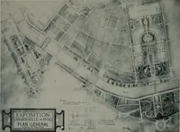Picture 128 of 194 from Concours pour l'Exposition universelle de 1900; projets exposés au Palais de l'industrie (1895), leaf 95