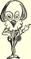 An illustration from Confessions of a caricaturist (1917)