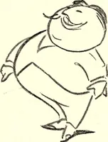 An illustration from Confessions of a caricaturist (1917)