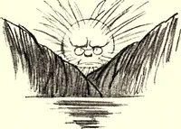 An illustration from Confessions of a caricaturist (1917)