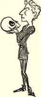 An illustration from Confessions of a caricaturist (1917)