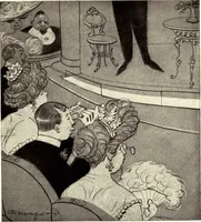 An illustration from Confessions of a caricaturist (1917)