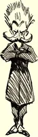 An illustration from Confessions of a caricaturist (1917)