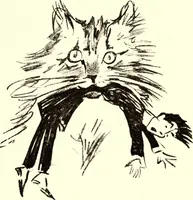 An illustration from Confessions of a caricaturist (1917)