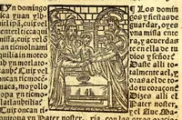 An illustration from Confessionario mayor, en la lengna [sic] mexicana y castellana. (1578)