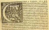 An illustration from Confessionario mayor, en la lengna [sic] mexicana y castellana. (1578)