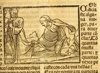 An illustration from Confessionario mayor, en lengua mexicana y castellana. (1565)