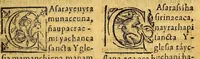 An illustration from Confessionario para los curas de indios. : Con la instrucion contra sus ritos: y exhortacion para ayudar a bien morir: y summa de sus priuilegios: y forma de impedimentos del matrimonio. Compuesto y traduzido en las lenguas quichua, y aymara. Por autoridad del Concilio Prouincial de Lima, del aũo [sic] de 1583. (1585)
