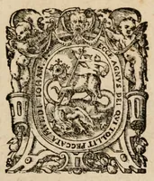 An illustration from Confutatio dispvtationis Ioannis Iacobi Grynaei, de coena Domini (1584)