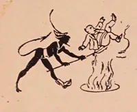An illustration from Conjurers' monthly magazine. (1906)