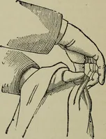 An illustration from Conjuring tricks with coins, watches, rings and handkerchiefs; from "Modern magic" (1900)