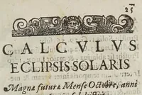 An illustration from Consideratione astronomica circa la noua, & portentosa stella che nell'anno 1604. a di 10. ottobre apparse : con vn breve givdicio delli suoi significati. (1605)