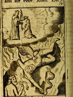 An illustration from The considerations of Drexelius upon eternity (1716)