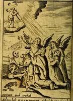 An illustration from The considerations of Drexelius upon eternity (1716)
