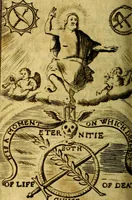An illustration from The considerations of Drexelius upon eternity (1716)