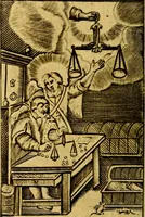 An illustration from The considerations of Drexelius upon eternity (1716)