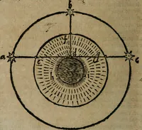 An illustration from Considerazioni d'Alimberto Mavri sopra alcvni lvoghi del Discorso di Lodouico delle Colombe intorno alla stella apparita 1604 (1606)