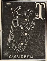 Picture 38 of 41 from The constellations and how to find them; 13 maps, showing the position of the constellations in the sky during each month of any year. A popular and simple guide to a knowledge of the starry heavens, with introduction, general explanations, and a separate description of each map (1887), leaf 56