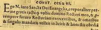 An illustration from Constituciones añadidas por los virreyes, Marques de Montesclaros, y Principe de Esquilache, : a las que hizo el virrey don Francisco de Toledo para la Real Vniuersidad, y Estudio General de San Marcos de la Ciudad de los Reyes del Piru. Confirmadas, y declaradas por el rey nuestro señor don Felipe Quarto, en su Consejo Real de las Indias (1624)