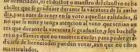 An illustration from Constituciones añadidas por los virreyes, Marques de Montesclaros, y Principe de Esquilache, : a las que hizo el virrey don Francisco de Toledo para la Real Vniuersidad, y Estudio General de San Marcos de la Ciudad de los Reyes del Piru. Confirmadas, y declaradas por el rey nuestro señor don Felipe Quarto, en su Consejo Real de las Indias (1624)