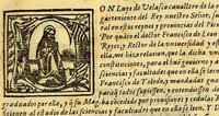 Picture 1 of 15 from Constituciones añadidas por los virreyes, Marques de Montesclaros, y Principe de Esquilache, : a las que hizo el virrey don Francisco de Toledo para la Real Vniuersidad, y Estudio General de San Marcos de la Ciudad de los Reyes del Piru. Confirmadas, y declaradas por el rey nuestro señor don Felipe Quarto, en su Consejo Real de las Indias (1624), leaf 7
