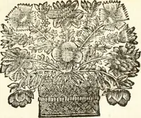 An illustration from Constituciones synodales antigvas, y modernas del obispado de Calahorra y la Calzada. Reconocidas, reformadas, y avmentadas novissamamente por Pedro de Lepe, en el synodo diocesano, qve celebro en la civdad de Logroño en el año de mil y seiscientos y noventa y ocho (1700)