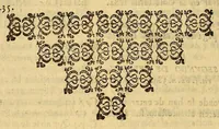 An illustration from Constituciones synodales, del Obispado de Arequipa. Hechas, y ordenadas por el ilustrissimo y reuerendissimo señor doctor don Antonio de Leon su obispo, del consejo de su Majestad. En la synodo diocessana que celebro año de 1684. (1688)