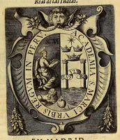 An illustration from Constituciones y ordenanças de la Vniuersidad, y Studio General de la Ciudad de los Reyes del Piru (1602)