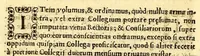 Picture 6 of 7 from Constitutiones huius insignis Collegij veteris Diuae Mariae omnium Sanctorum (1646), leaf 26