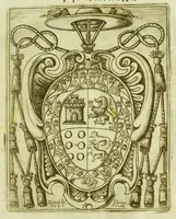 An illustration from Constitvciones, compiladas, hechas y ordenadas por Rodrigo de Castro (1591)