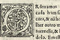 An illustration from Constitvicōes do arcebispado de Lisboa : assi as antigas como as extrauagantes primeyras & segundas (1588)