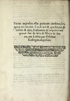 Picture 20 of 20 from Constitvicōes do arcebispado de Lisboa : assi as antigas como as extrauagantes primeyras & segundas (1588), leaf 280