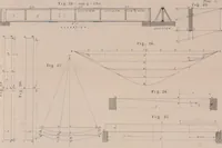 An illustration from The construction of wrought iron bridges: embracing the practical application of the principles of mechanics to wrought iron girder work (1858)