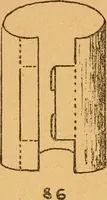 Picture 50 of 59 from Construction work in cardboard and paper for grades I to IV, without the use of tools; with a course in woodwork for the fifth grade (1900), leaf 131
