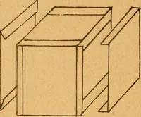An illustration from Construction work in cardboard and paper for grades I to IV, without the use of tools; with a course in woodwork for the fifth grade (1900)