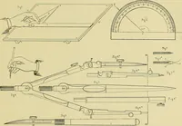 An illustration from Constructive drawing. A text-book for home instruction, high schools, manual training schools, technical schools and universities (1904)