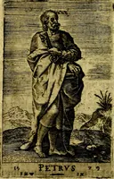 Picture 6 of 48 from Const-toonneel, inhoudende de beschrijvinghe ende XL. heerlijcke afbeeldindinghen onses Heeren Jesu Christi, met sijne apostelen, ende evangelisten, midtsgaders de hooft-deuchden ende ondeuchden. Ende ten laetsten de seven planeten. In coper gesneden door Johannis Wierix. De beschrijvinge is vergadert wt de H. Schrift ende soander soermaerde autheuren tot stichtinghe ende soermakinghe aller menschen, door N.D.C (1609), leaf 17
