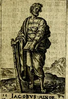 An illustration from Const-toonneel, inhoudende de beschrijvinghe ende XL. heerlijcke afbeeldindinghen onses Heeren Jesu Christi, met sijne apostelen, ende evangelisten, midtsgaders de hooft-deuchden ende ondeuchden. Ende ten laetsten de seven planeten. In coper gesneden door Johannis Wierix. De beschrijvinge is vergadert wt de H. Schrift ende soander soermaerde autheuren tot stichtinghe ende soermakinghe aller menschen, door N.D.C (1609)