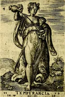 Picture 29 of 48 from Const-toonneel, inhoudende de beschrijvinghe ende XL. heerlijcke afbeeldindinghen onses Heeren Jesu Christi, met sijne apostelen, ende evangelisten, midtsgaders de hooft-deuchden ende ondeuchden. Ende ten laetsten de seven planeten. In coper gesneden door Johannis Wierix. De beschrijvinge is vergadert wt de H. Schrift ende soander soermaerde autheuren tot stichtinghe ende soermakinghe aller menschen, door N.D.C (1609), leaf 65