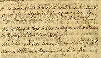 An illustration from Consulta del auditor general de la gente de mar, i guerra de este reino. : Sobre la fuga de veinte soldados, de la Compañia de Leva del capitan don Sebastian de Carranza, que se huyeron del navio San Pedro, con su cabo, ronda, y centinelas: y demas excessos que cometieron hasta que fueron aprehendidos. En illustracion de las leyes 15. y 22. del Tit. 17. del libro 3. del Sumario de las Leyes de las Indias (1683)
