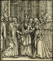 An illustration from Contemplatio totivs vitae et passionis Domini Nostri Iesv Christi (1557)