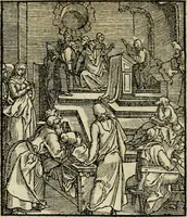 An illustration from Contemplatio totivs vitae et passionis Domini Nostri Iesv Christi (1557)