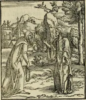 An illustration from Contemplatio totivs vitae et passionis Domini Nostri Iesv Christi (1557)
