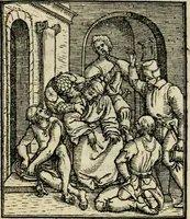 Picture 30 of 48 from Contemplatio totivs vitae et passionis Domini Nostri Iesv Christi (1557), leaf 61
