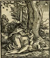 An illustration from Contemplatio totivs vitae et passionis Domini Nostri Iesv Christi (1557)