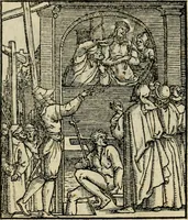 An illustration from Contemplatio totivs vitae et passionis Domini Nostri Iesv Christi (1557)